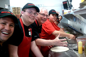 Marcos pizza franchise team members